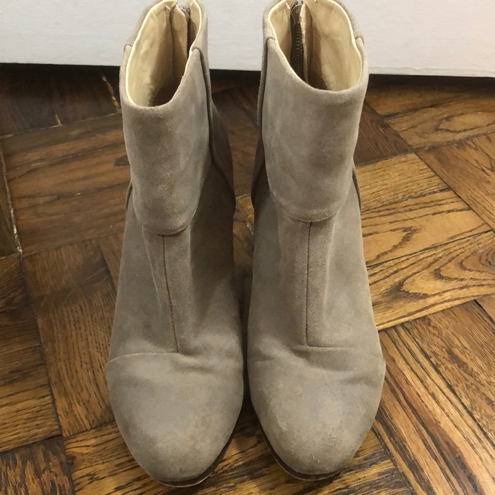 Rag & Bone Classic Newbury Bootie Taupe Suede 37